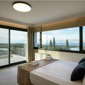 4 bedroom villa with pool & sea views, Acharavi, sleeps 8